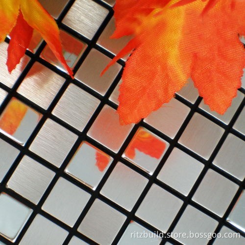 Mosaic Tile Stainless Steel Metal Mosaic
